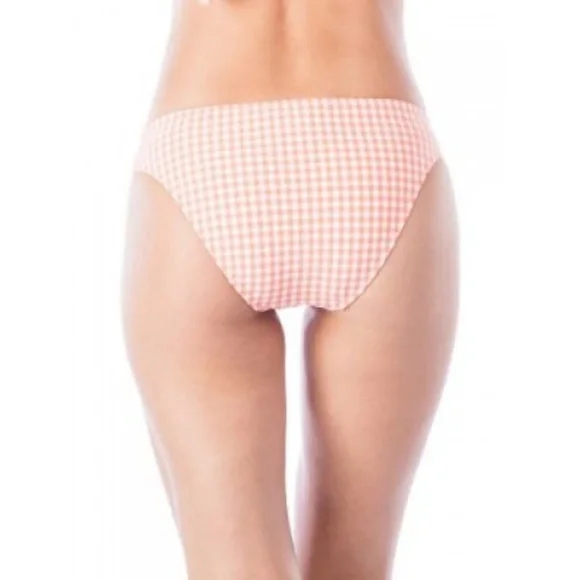 Nanette Lepore Capri Gingham Charmer Swim Bikini Bottom - Picture 5 of 6